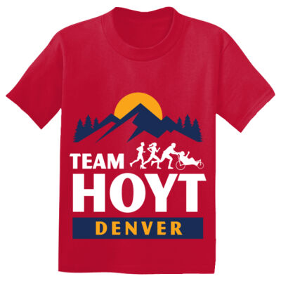 Printed - Youth PosiCharge ® Competitor Tee Red Thumbnail